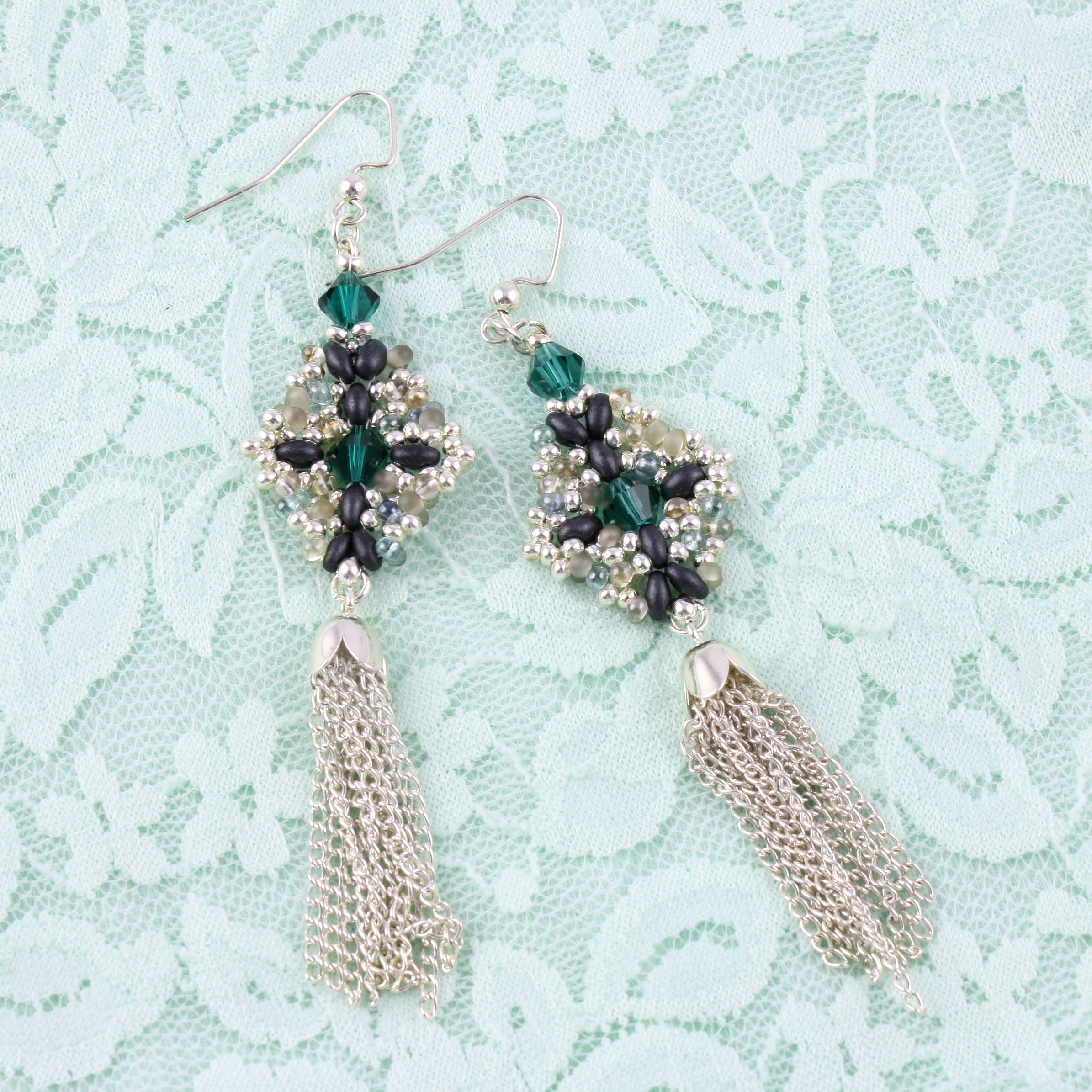 Andromeda earrings - Thunderstorm