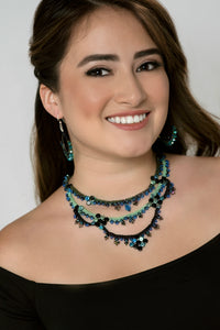 Constellation necklace - Peacock