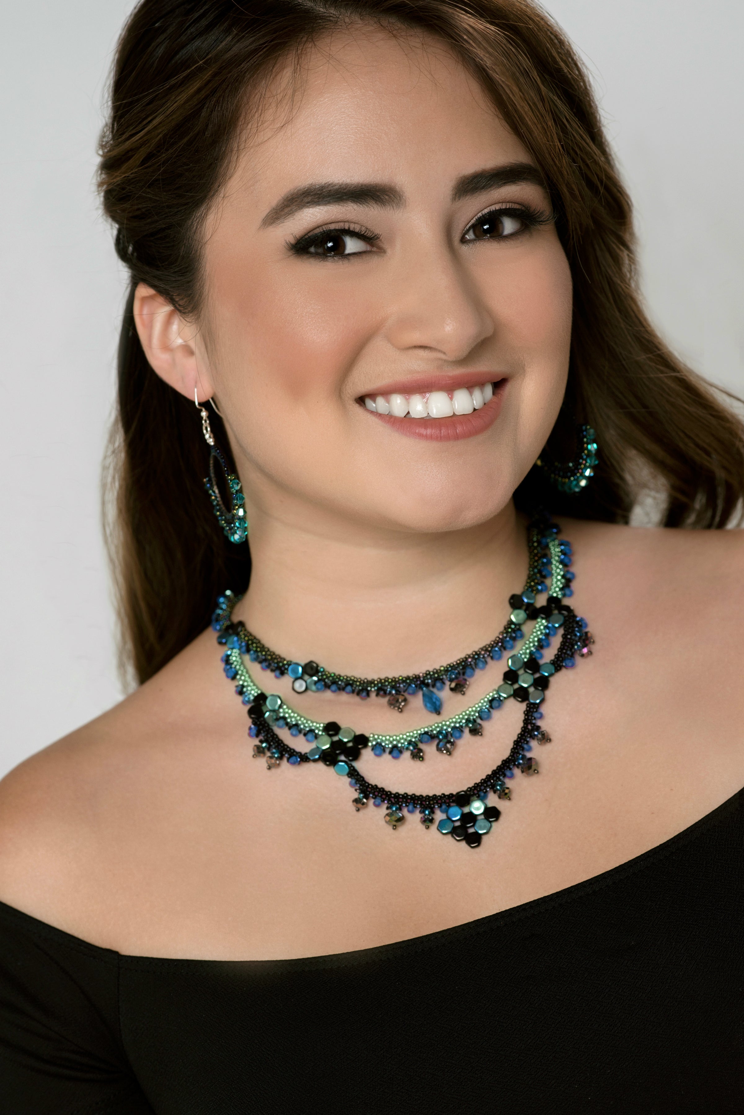 Constellation necklace - Peacock