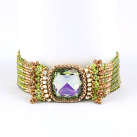 Nebula bracelet - Lime Copper