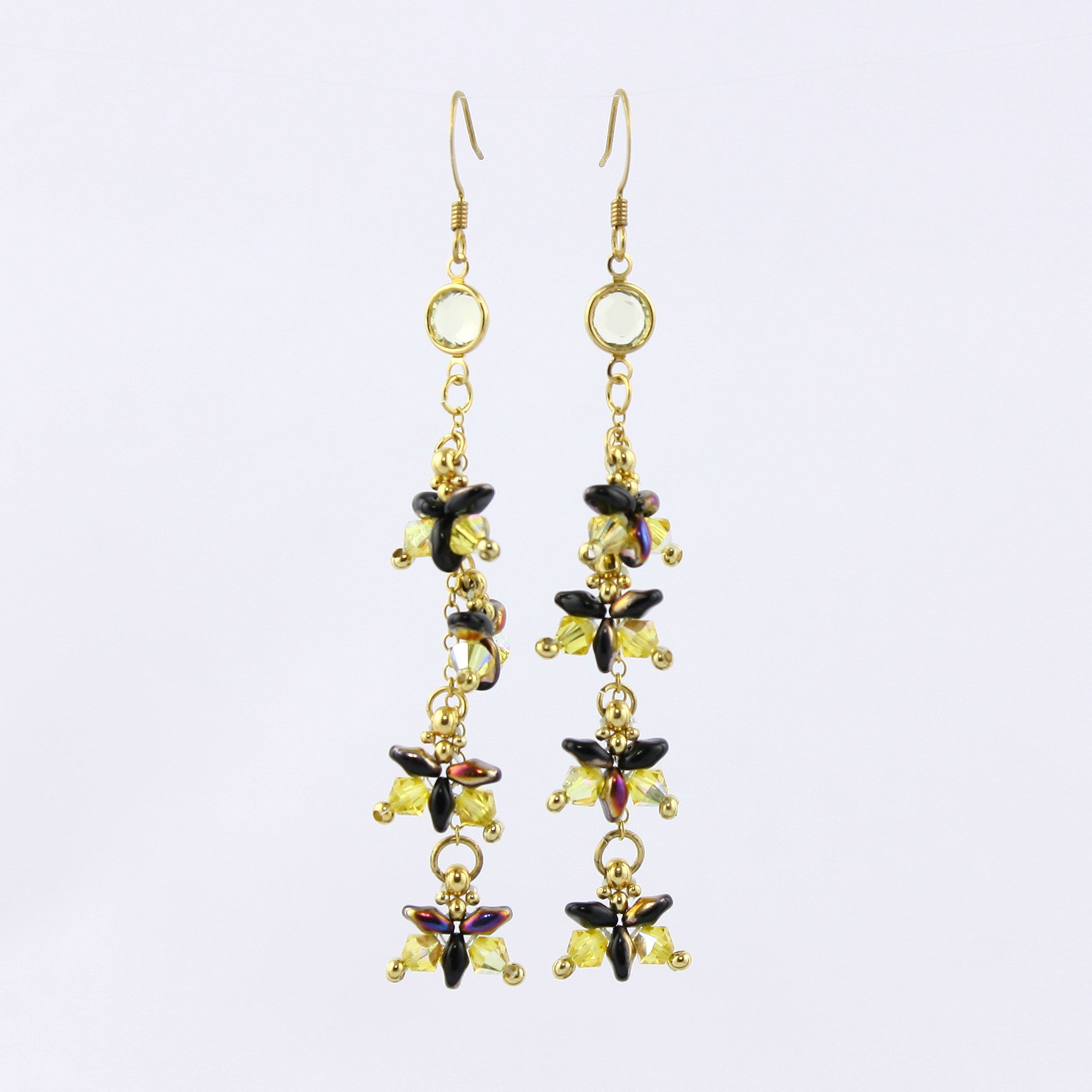 Stardust earrings - Bumblebee