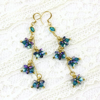 Stardust earrings - Evergreen