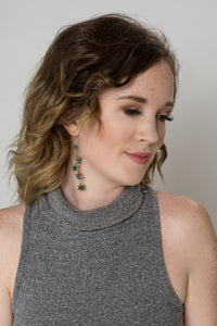 Stardust earrings - Evergreen