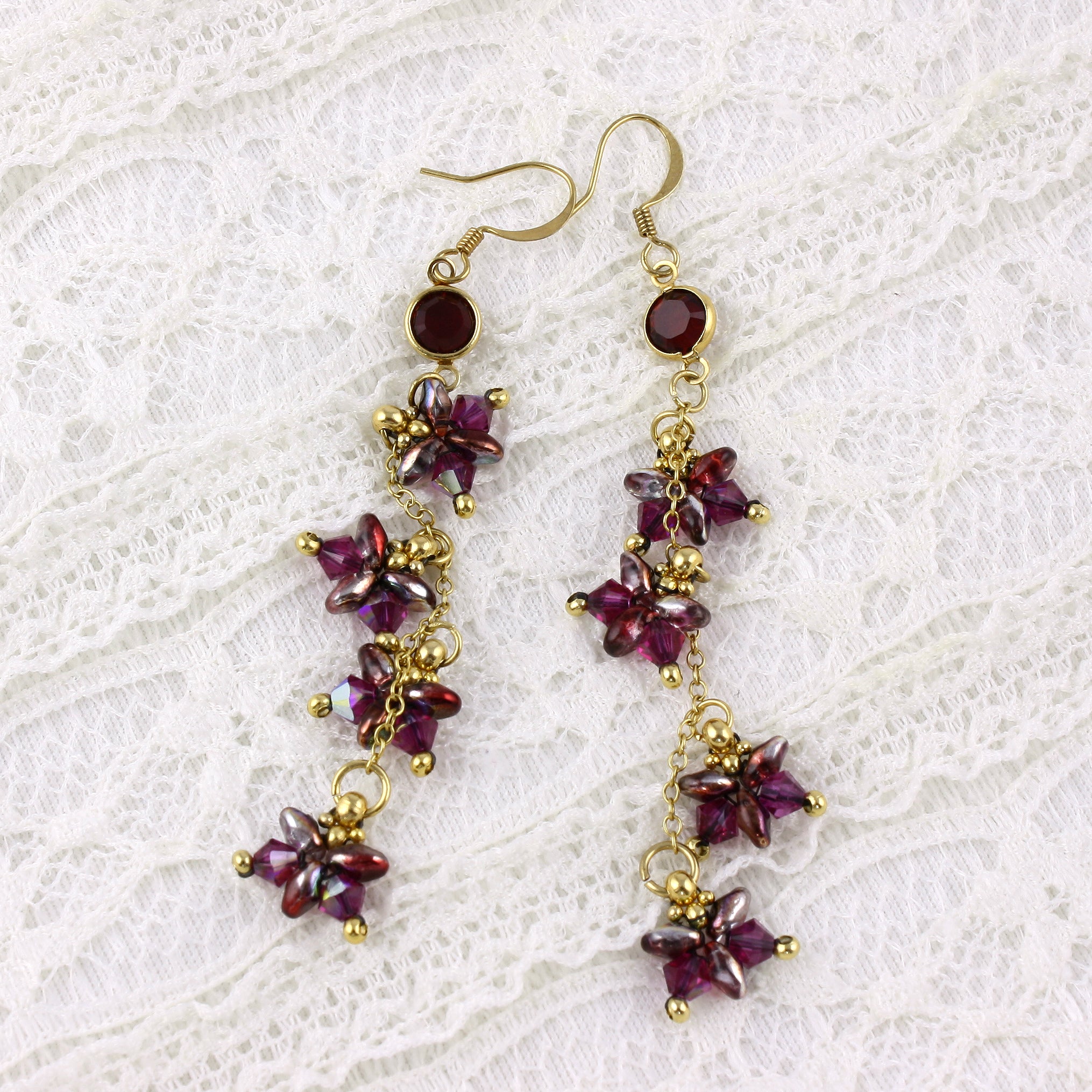 Stardust earrings - Royal