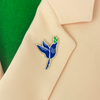 "Dove of Peace" - Enamel Magnetic Pin