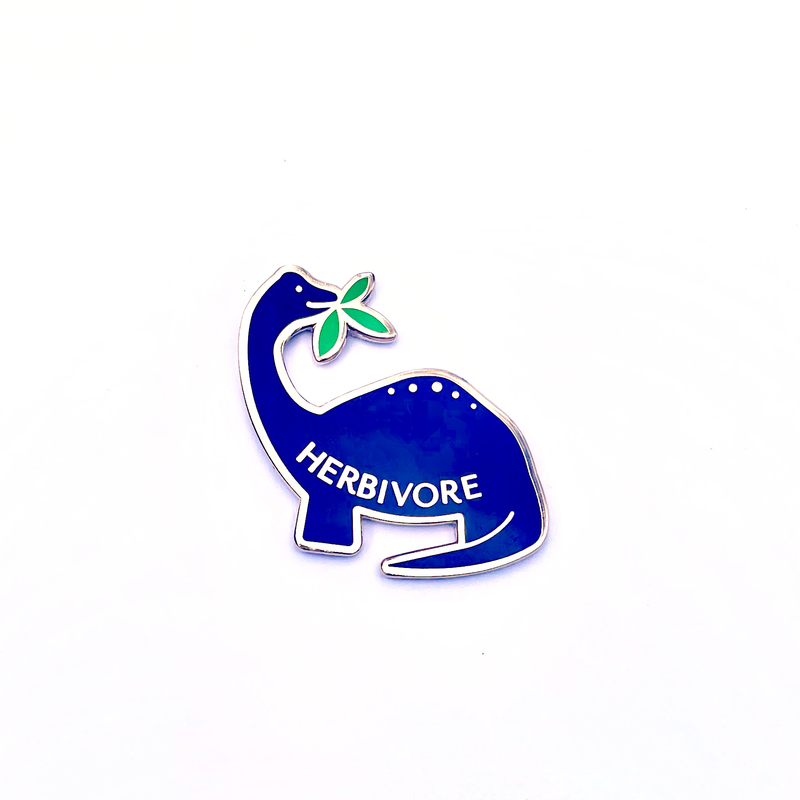 "Herbivore" - Magnetic Enamel Pin