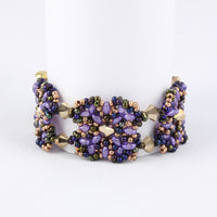 Andromeda bracelet - Purple Gold