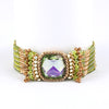 Nebula bracelet - Lime Copper