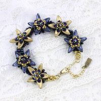 Proxima bracelet - Navy Gold