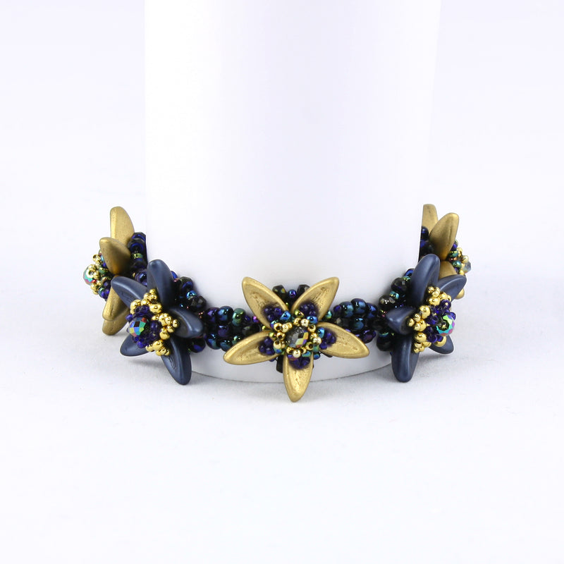 Proxima bracelet - Navy Gold